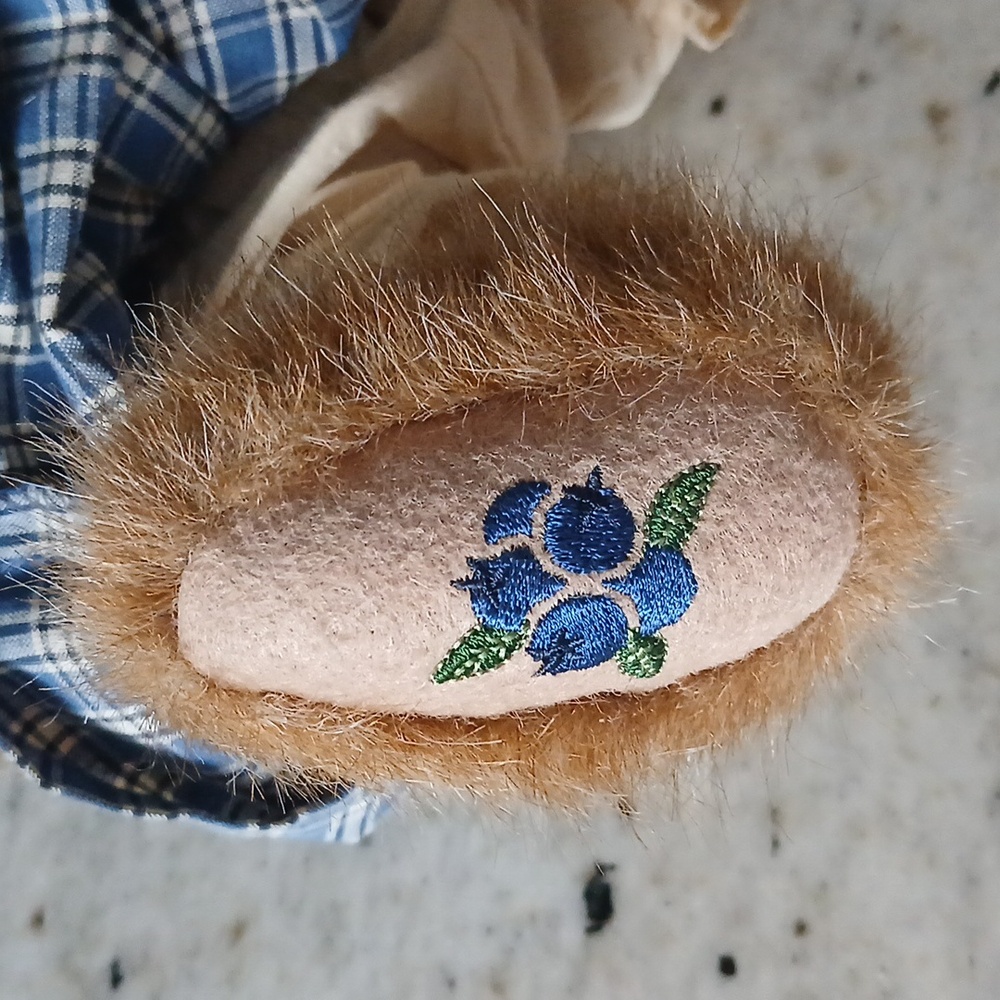 Boyds Bears T.J.'s Best Dressed Collection Muffin B. Bluebeary Style # 94693YC - Picture 4 of 6